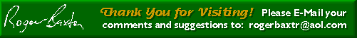 THANKS FOR VISITING THE JAPANESE BEETLE WEBSITE!  Send E-Mail to:   rogerbaxtr@aol.com