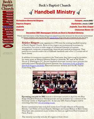 Sample - Special Ministry - Handbells