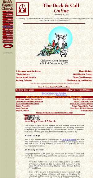 Sample Page - Newsletter